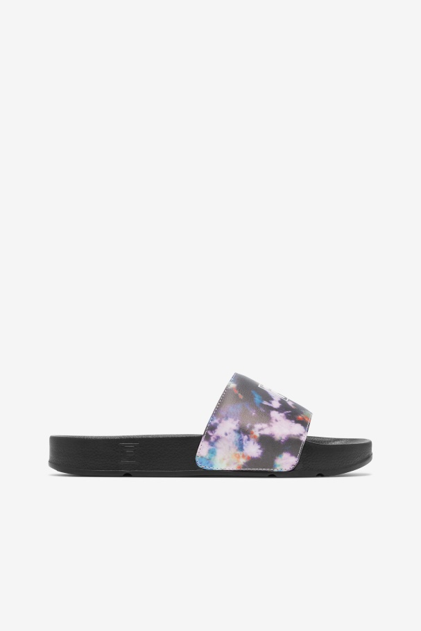 Multi/Black/White Fila UK Women's Drifter Tie Dye