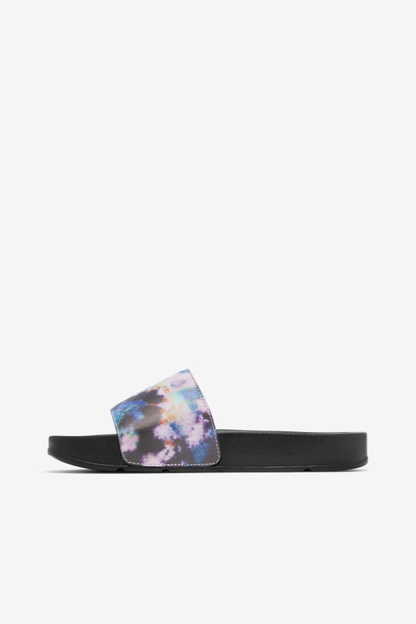 Multi/Black/White Fila UK Women\'s Drifter Tie Dye