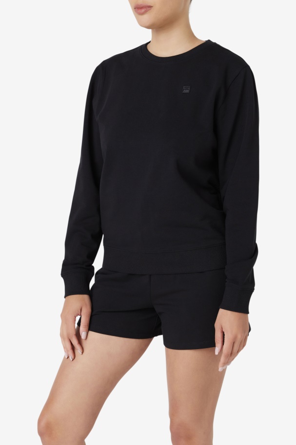 Fila UK Black Kaydence Crew