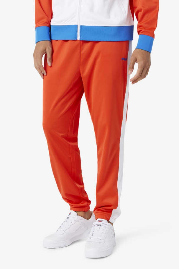 Dominican Republic Pant Fiery Red/White Fila UK