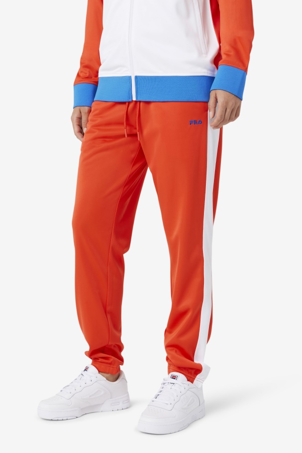 Dominican Republic Pant Fiery Red/White Fila UK