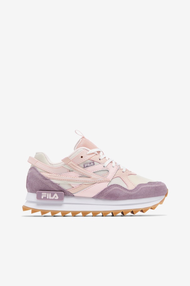Fila UK Women's Sandenal Orbit Eggnog/Pink/Peach Whip