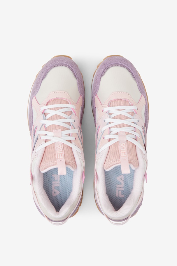 Fila UK Women\'s Sandenal Orbit Eggnog/Pink/Peach Whip