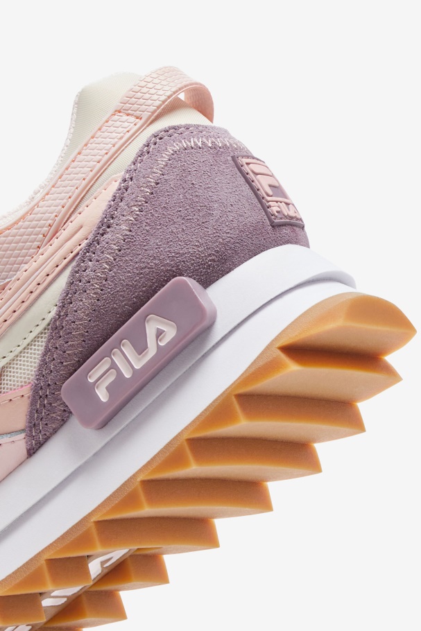 Fila UK Women\'s Sandenal Orbit Eggnog/Pink/Peach Whip