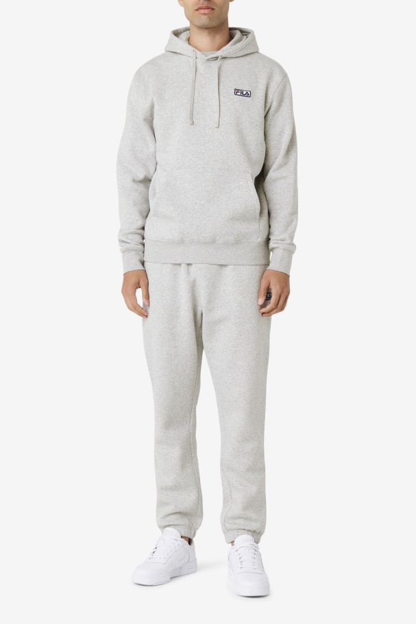 Fila UK Grey Heather/White Algot Hoodie