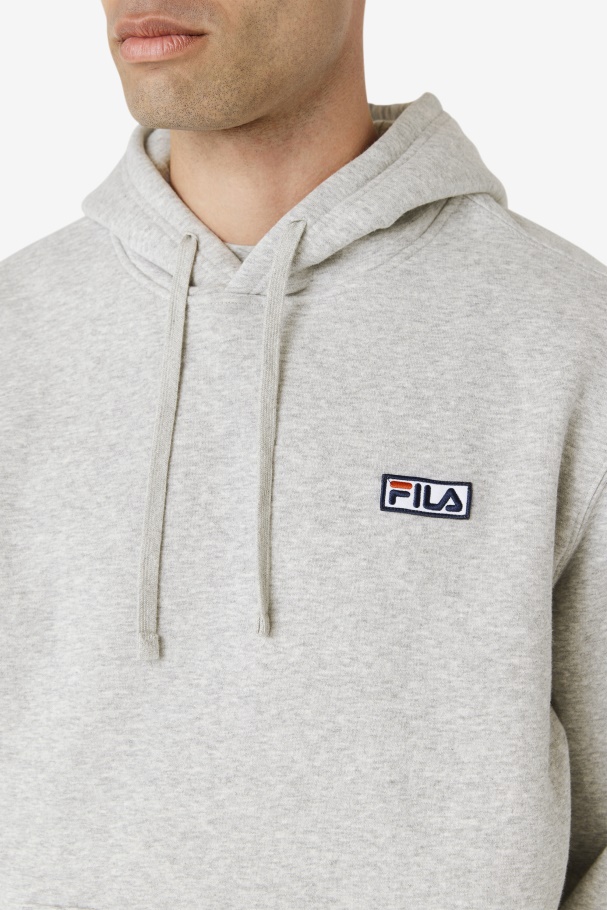Fila UK Grey Heather/White Algot Hoodie