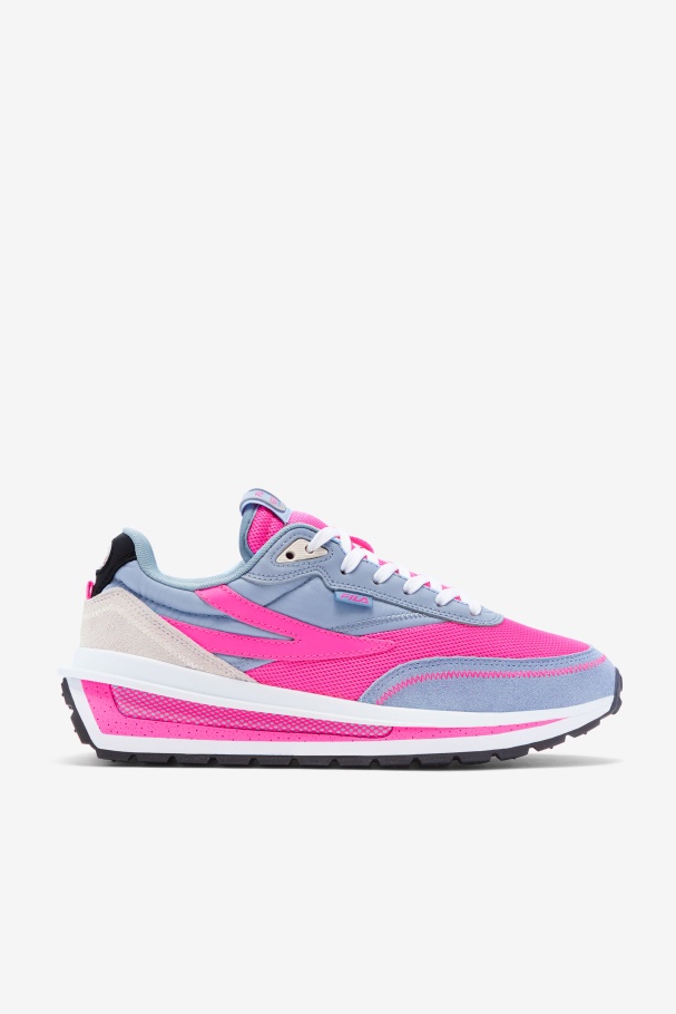 Women\'s Renno Blue Fog/Pink/Gardenia Fila UK