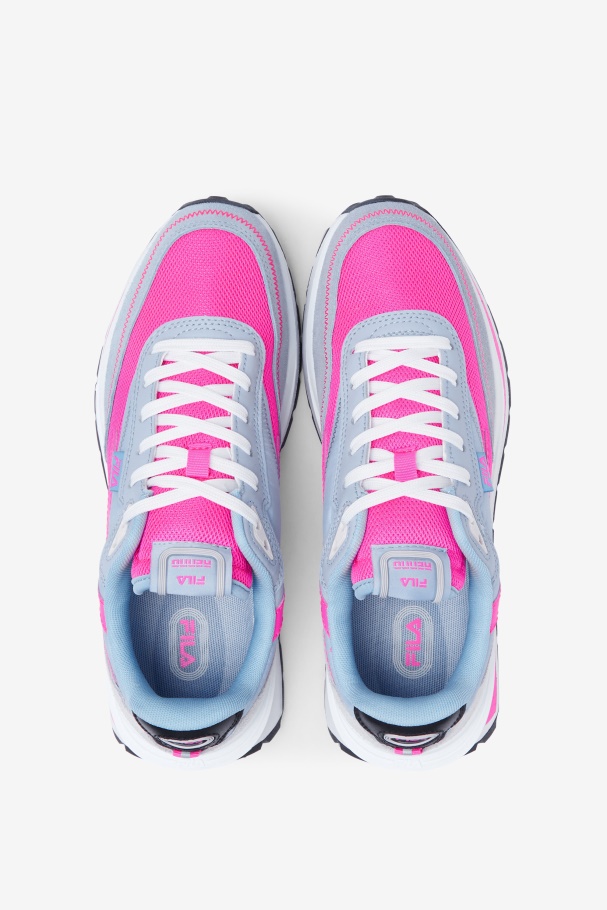 Women\'s Renno Blue Fog/Pink/Gardenia Fila UK