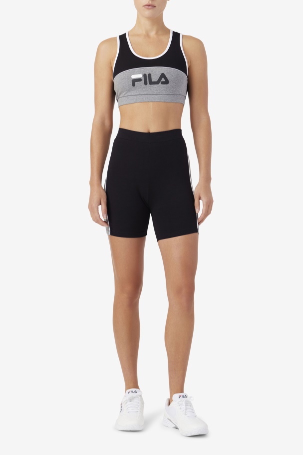 Davina Bike Short Fila UK Black/Heather/White