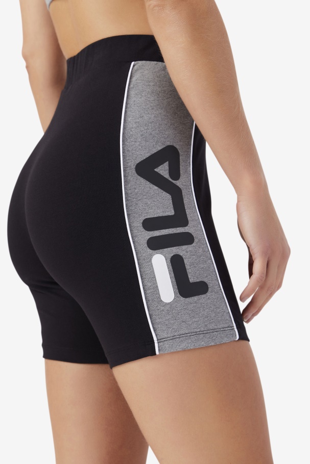 Davina Bike Short Fila UK Black/Heather/White