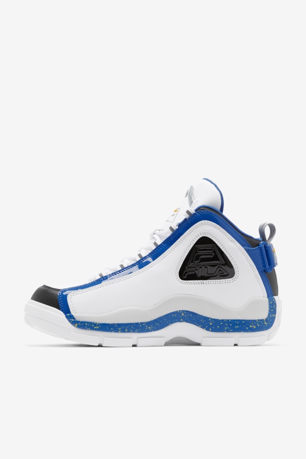 Fila UK Men\'s Grant Hill 2 White/Nebulas Blue/Lemon