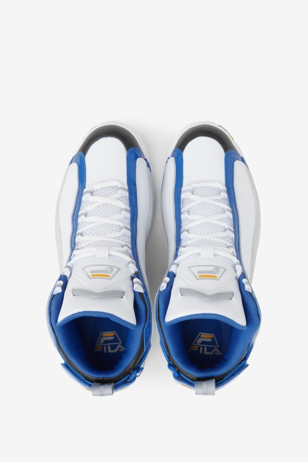 Fila UK Men\'s Grant Hill 2 White/Nebulas Blue/Lemon