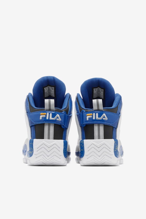 Fila UK Men\'s Grant Hill 2 White/Nebulas Blue/Lemon