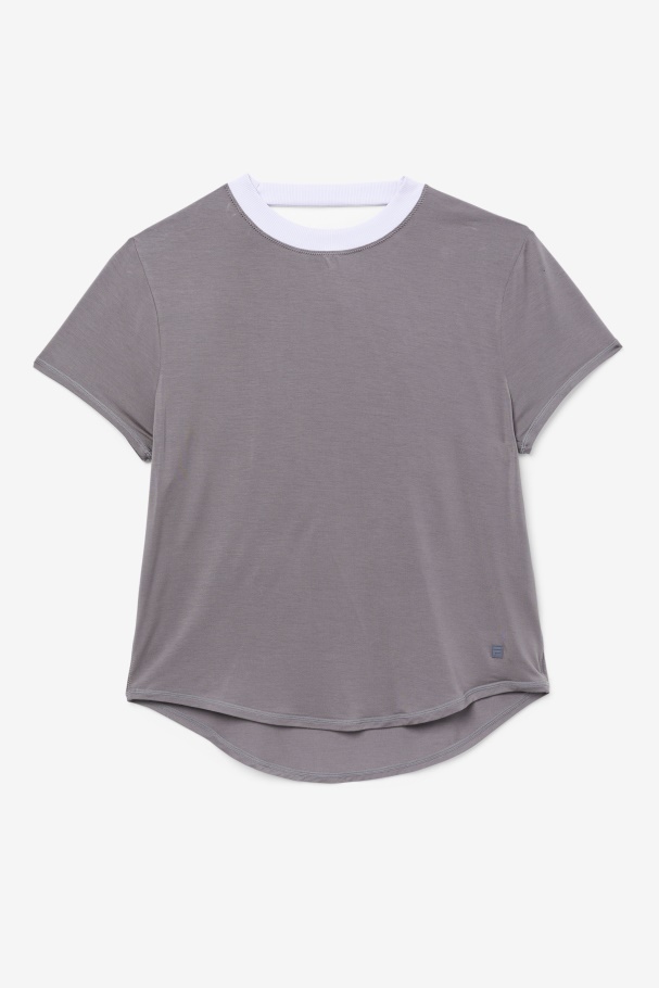 Fila UK Gargoyle Fi-Lux Short Sleeve Top