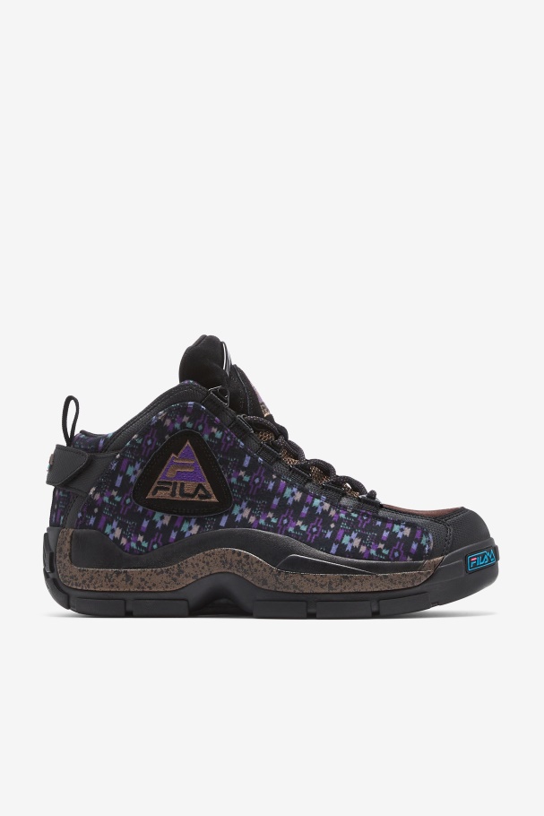 Grant Hill 2 Outdoor Black/Pinecone/Purple Fila UK