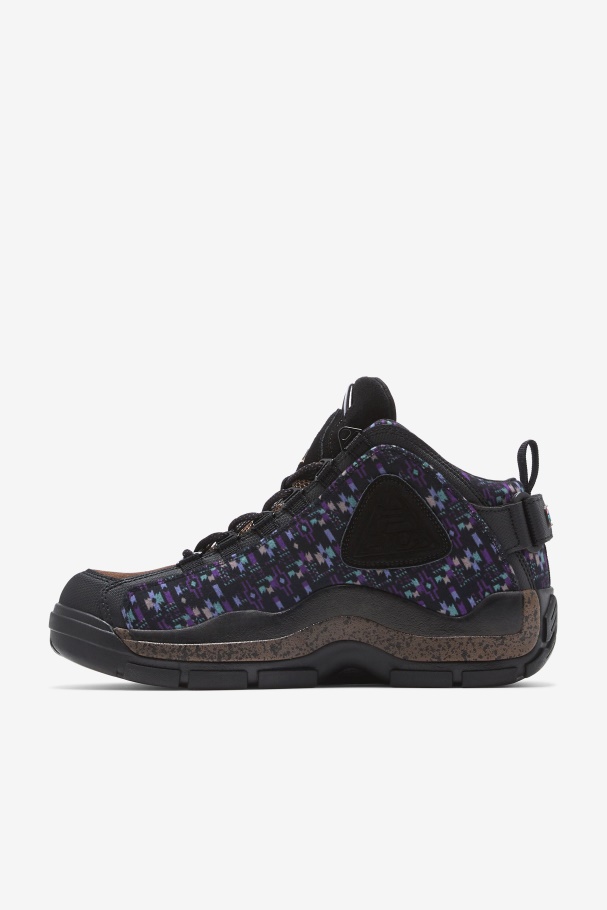 Grant Hill 2 Outdoor Black/Pinecone/Purple Fila UK