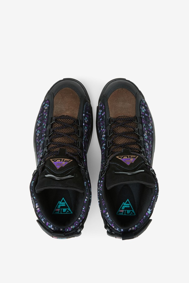 Grant Hill 2 Outdoor Black/Pinecone/Purple Fila UK
