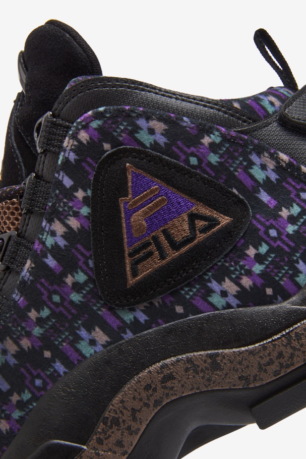 Grant Hill 2 Outdoor Black/Pinecone/Purple Fila UK