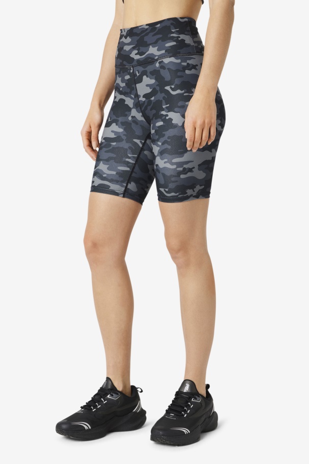 Forza 8\" Bike Short Fila UK Dark Camo/Black