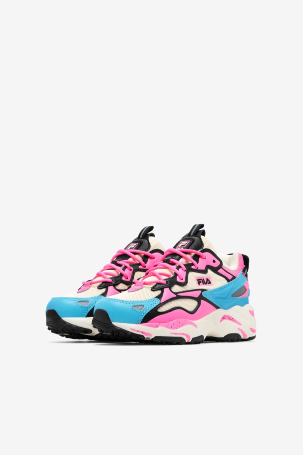 Fila UK Gardenia/Bluefish/Sugar Plum Little Kids\' Ray Tracer Apex
