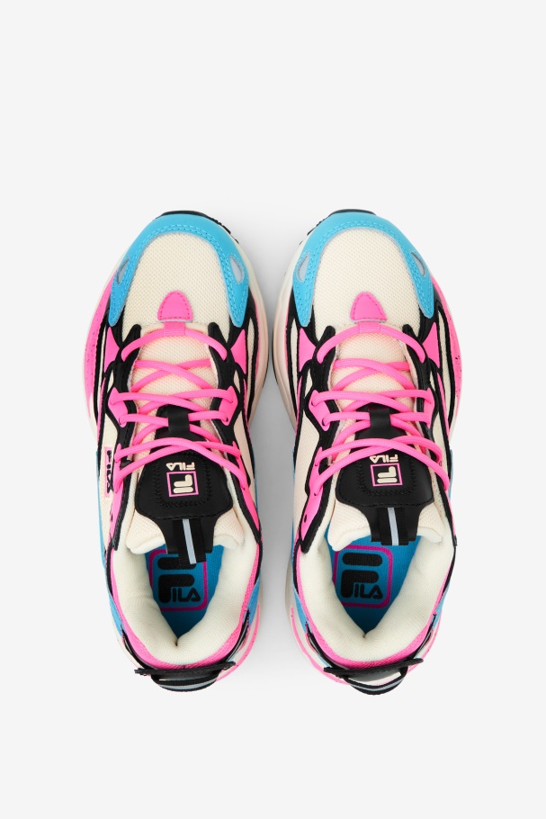 Fila UK Gardenia/Bluefish/Sugar Plum Little Kids\' Ray Tracer Apex