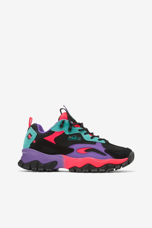 Women's Ray Tracer TR 2 Fila UK Black/Ceramic/Diva Pink