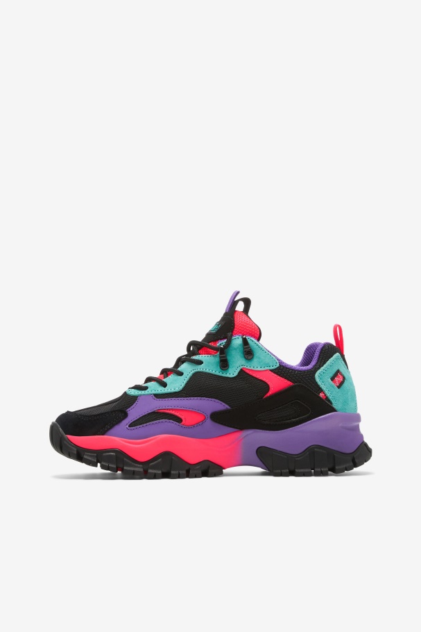 Women\'s Ray Tracer TR 2 Fila UK Black/Ceramic/Diva Pink