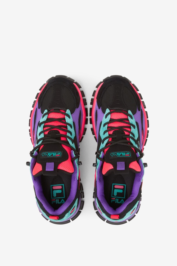 Women\'s Ray Tracer TR 2 Fila UK Black/Ceramic/Diva Pink