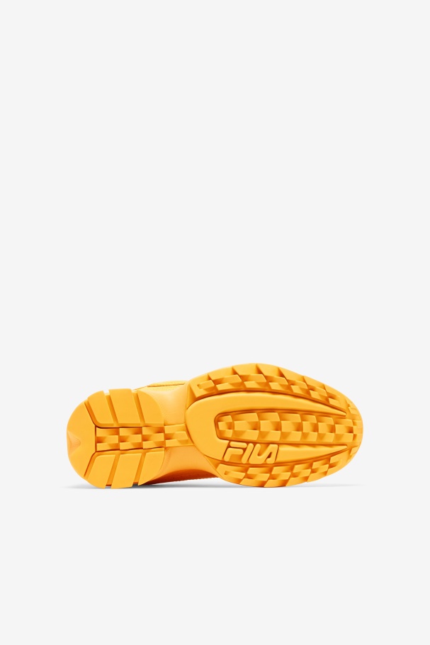 Fila UK Orange Big Kids\' Disruptor 2 Premium