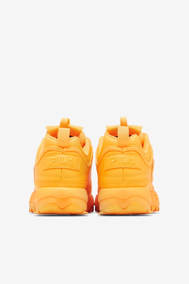 Fila UK Orange Big Kids\' Disruptor 2 Premium