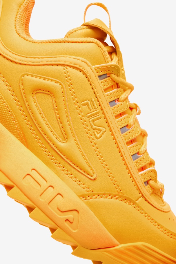 Fila UK Orange Big Kids\' Disruptor 2 Premium