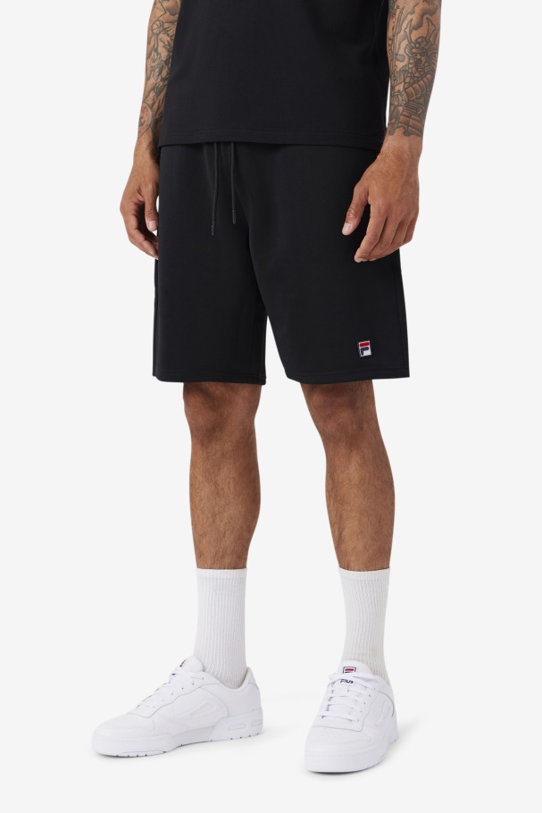 Black Fila UK dominico short