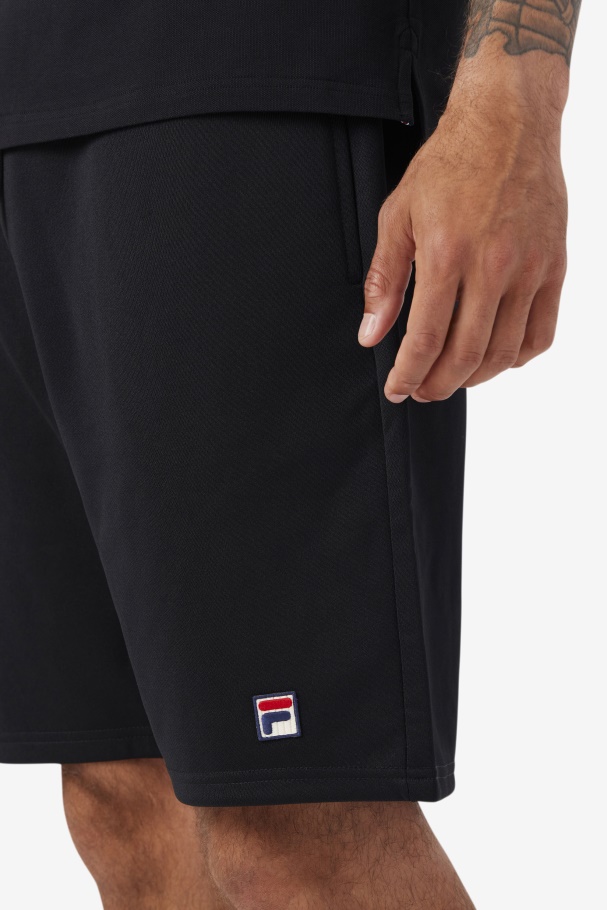 Black Fila UK dominico short