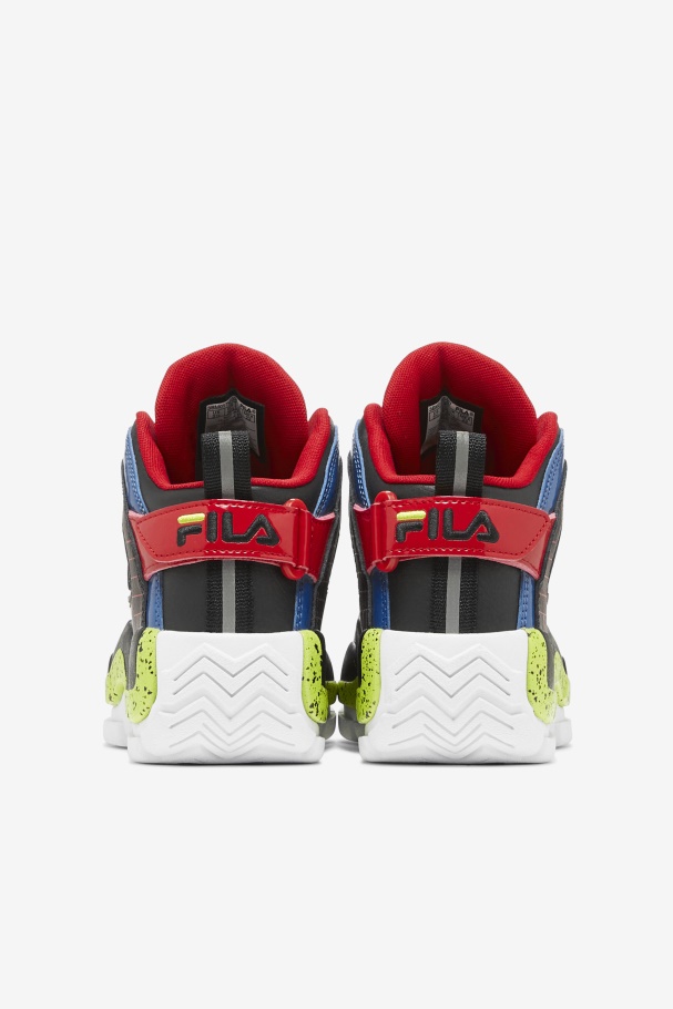 Fila UK Little Kids\' Grant Hill 2 Black/Blue/Red