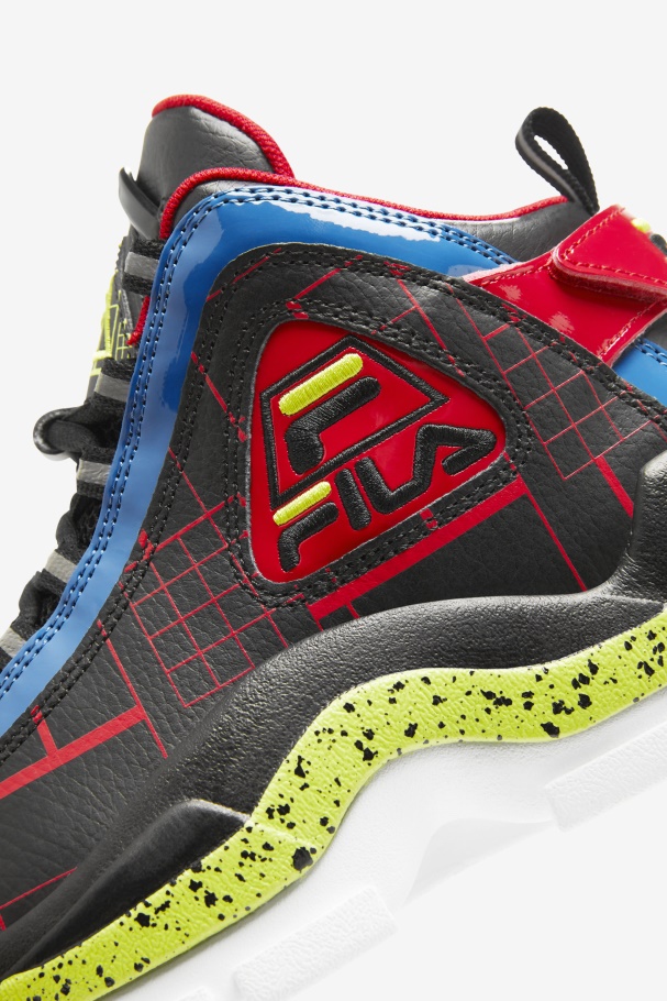 Fila UK Little Kids\' Grant Hill 2 Black/Blue/Red