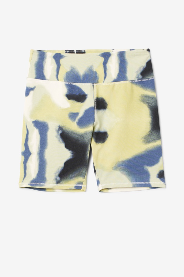 Dawn Bike Short Brushstroke Print Fila UK