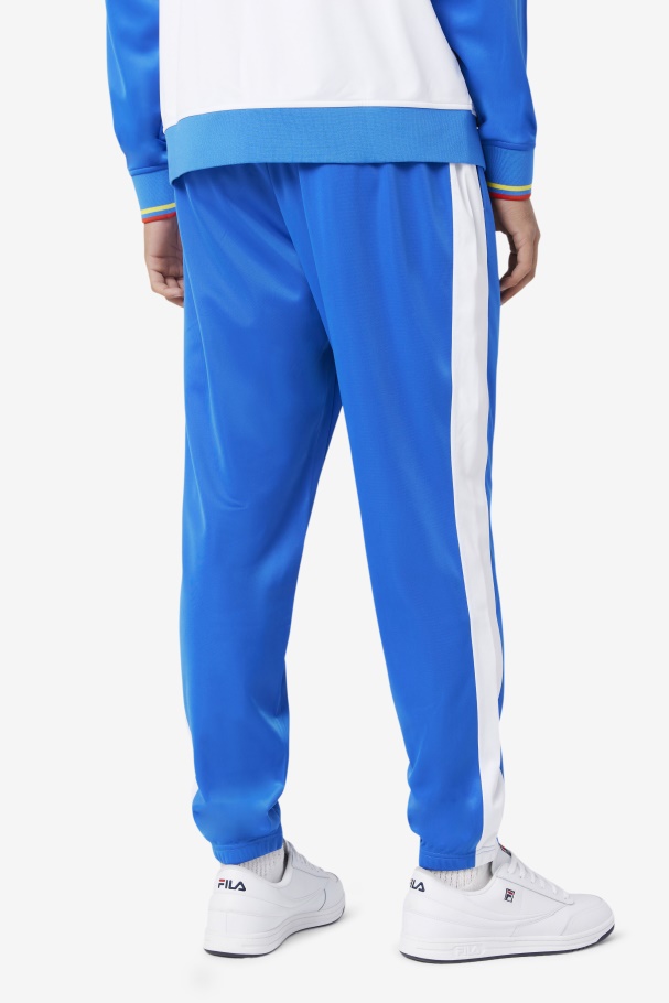 Ecuador Track Pant Blue/White/Fiery Red Fila UK