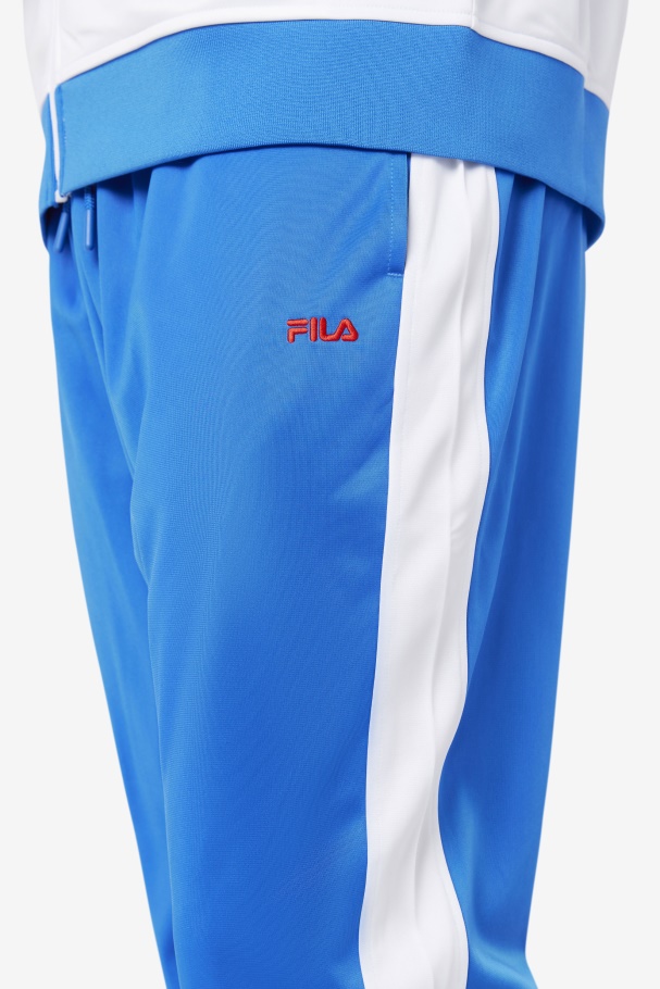 Ecuador Track Pant Blue/White/Fiery Red Fila UK
