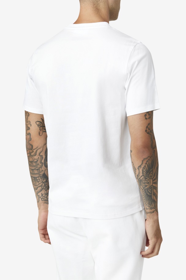 Derion Tee White Fila UK