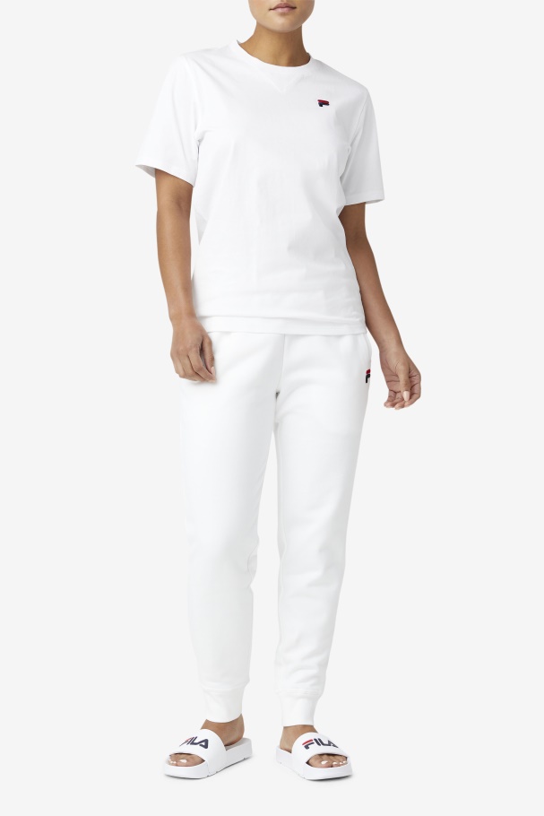 Derion Tee White Fila UK