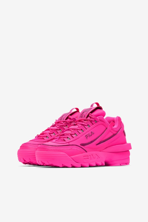 Women\'s Disruptor 2 Exp Fila UK Pink Glo/Festival Fuchsia
