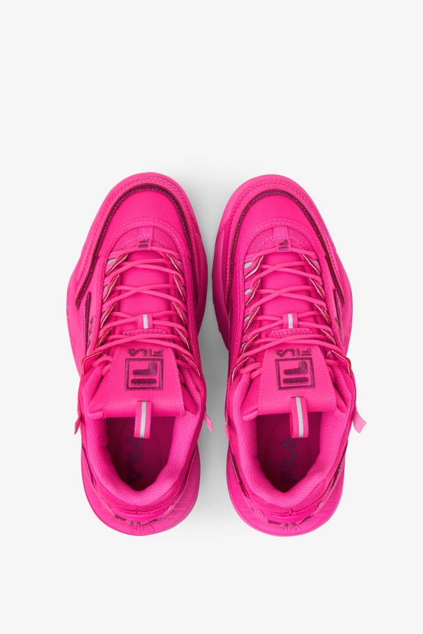 Women\'s Disruptor 2 Exp Fila UK Pink Glo/Festival Fuchsia