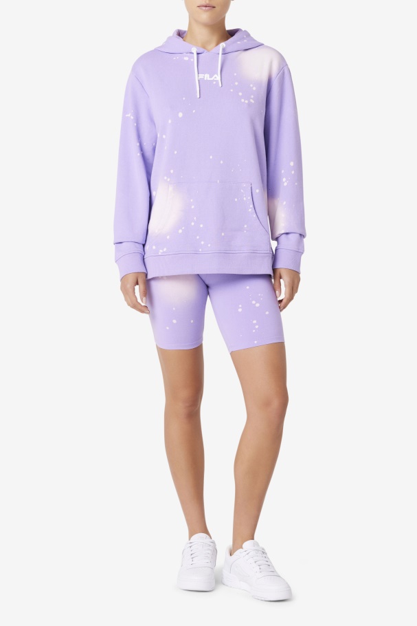 Viola Tie Dye Fila UK Aerolynn Tie Dye Hoodie