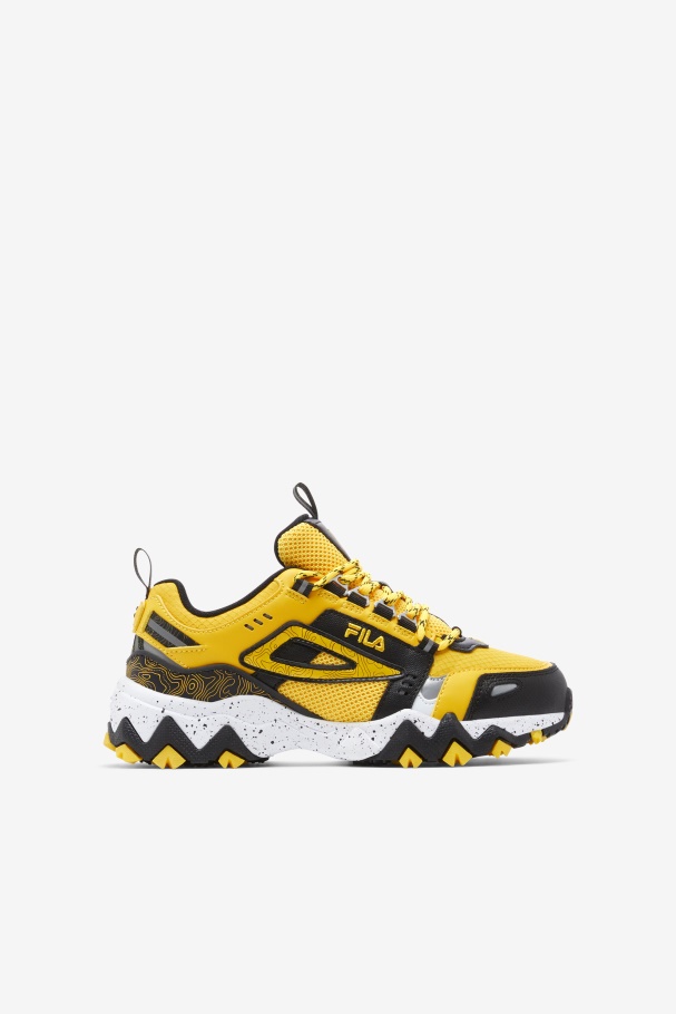 Little Kids' Oakmont Tr Fila UK Lemon/Black/White