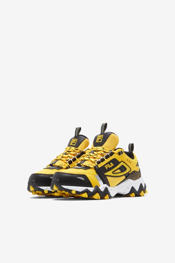 Little Kids\' Oakmont Tr Fila UK Lemon/Black/White