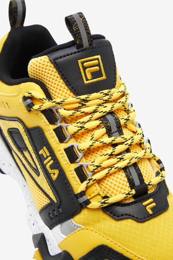 Little Kids\' Oakmont Tr Fila UK Lemon/Black/White