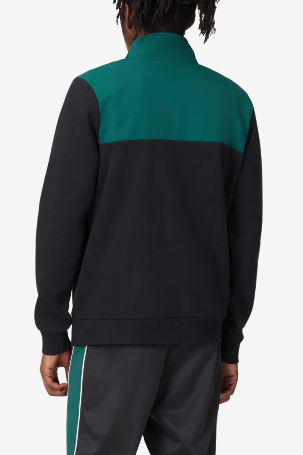 Fila UK Black/June Bug/Golden Glow Francisco Fleece Jacket