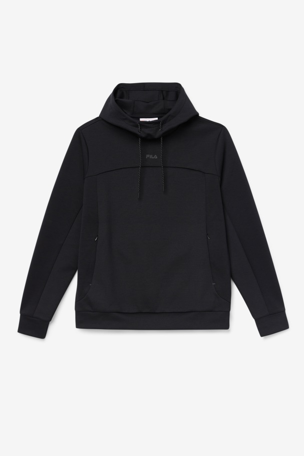 Black Aadheen Hoodie Fila UK