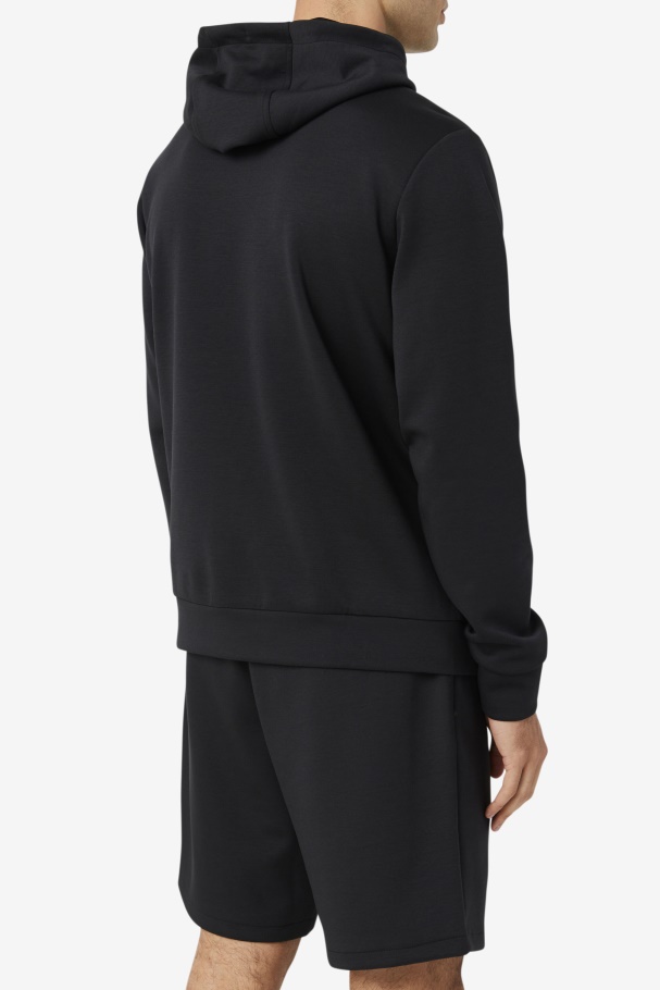 Black Aadheen Hoodie Fila UK