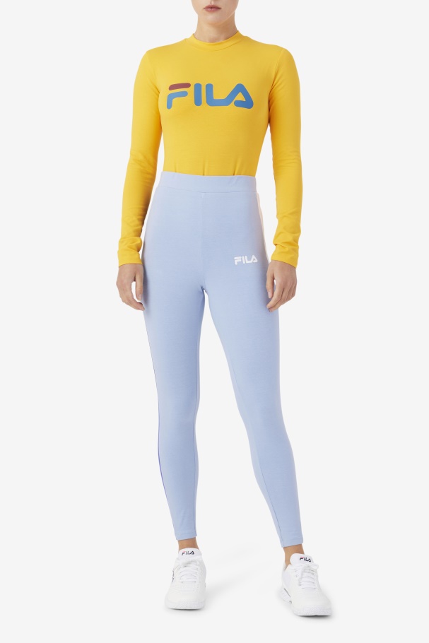Chaya Bodysuit Yellow/Vallarta Blue/Rhubarb Fila UK